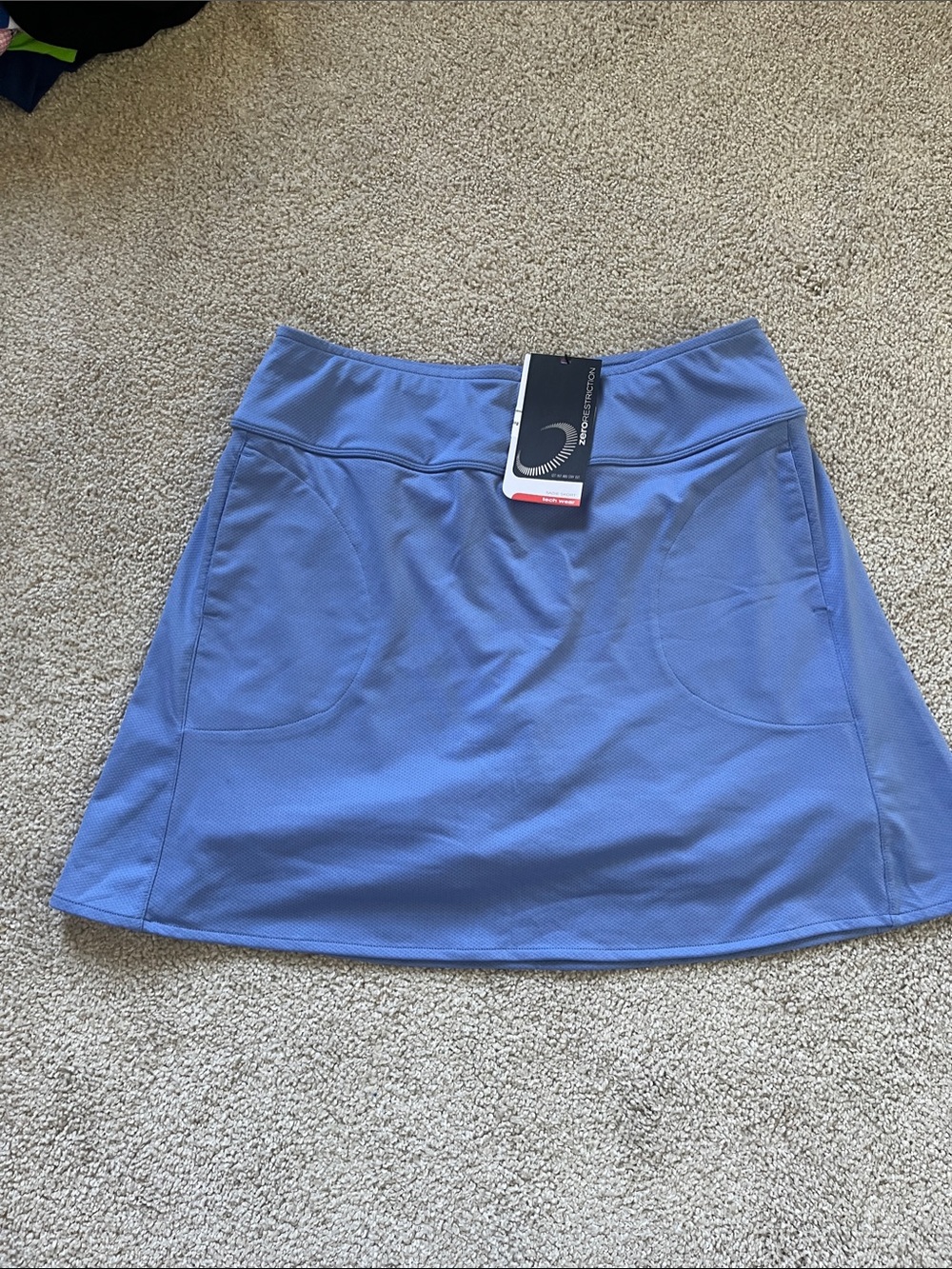 Women's Periwinkle A-Line Active Skort